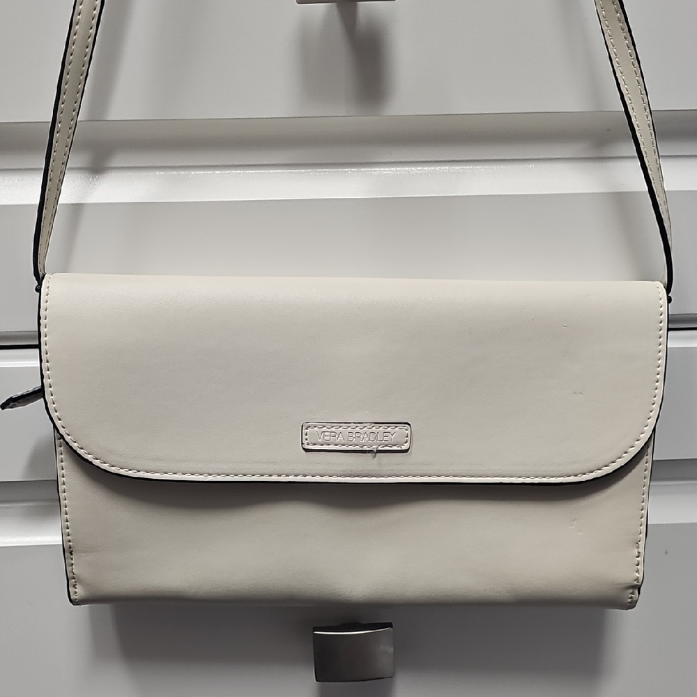 Vera Bradley Cream Crossbody Bag